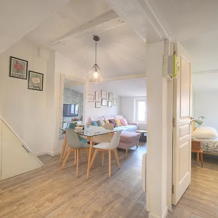 アパート Frgk Mezzanine 2br Walk To Palais Special Congres Wi-fi High-speed