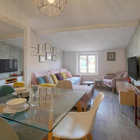 アパート Frgk Mezzanine 2br Walk To Palais Special Congres Wi-fi High-speed カンヌ